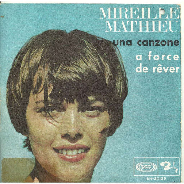 Mireille Mathieu : Una Canzone (7", Single)