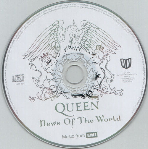 Queen : News Of The World (CD, Album, RE, RM, Dig)