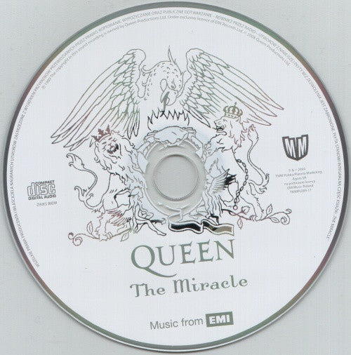 Queen : The Miracle (CD, Album, RE, RM, Dig)