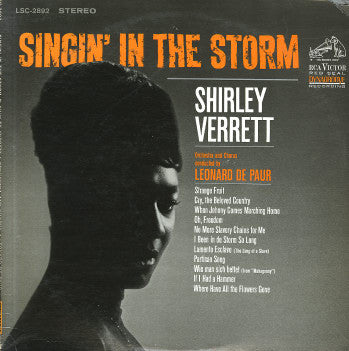 Shirley Verrett : Singin' In The Storm (LP, Album)