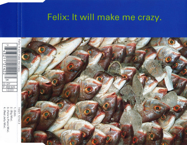 Felix : It Will Make Me Crazy (CD, Single)
