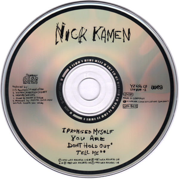 Nick Kamen : I Promised Myself (CD, Single)