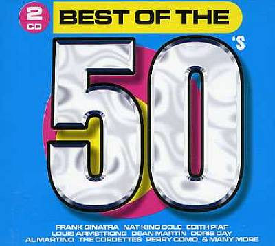 Various : Best Of The 50's  (2xCD, Comp + Box)