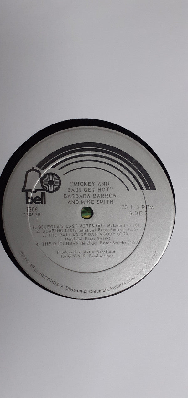 Barbara Barrow & Michael Peter Smith : Mickey And Babs Get Hot (LP)