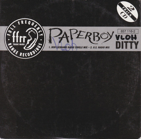 Paperboy : Ditty (CD, Single)