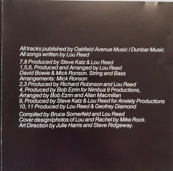 Lou Reed : Walk On The Wild Side - The Best Of Lou Reed (CD, Comp, RE)