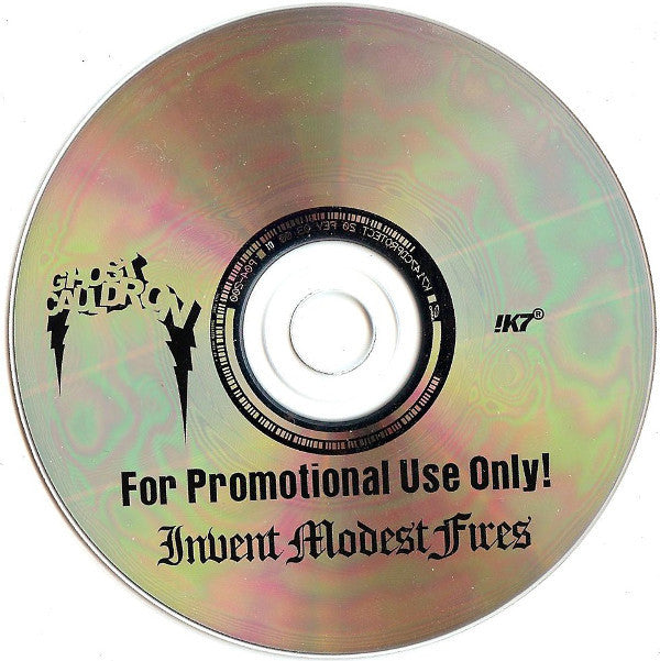 Ghost Cauldron : Invent Modest Fires (CD, Album, Promo)