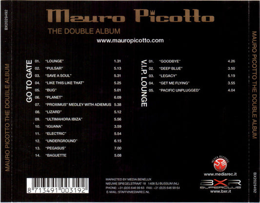 Mauro Picotto : The Double Album (2xCD, Album, P/Mixed)
