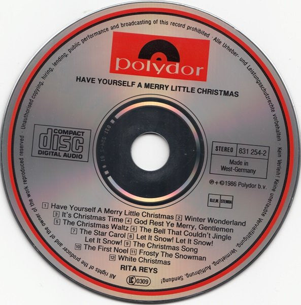 Rita Reys : Have Yourself A Merry Little Christmas (CD, Album)