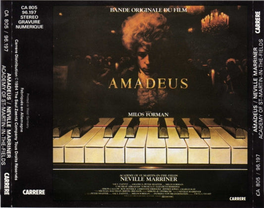 Sir Neville Marriner, The Academy Of St. Martin-in-the-Fields : Amadeus (Bande Originale Du Film) (2xCD, Album)