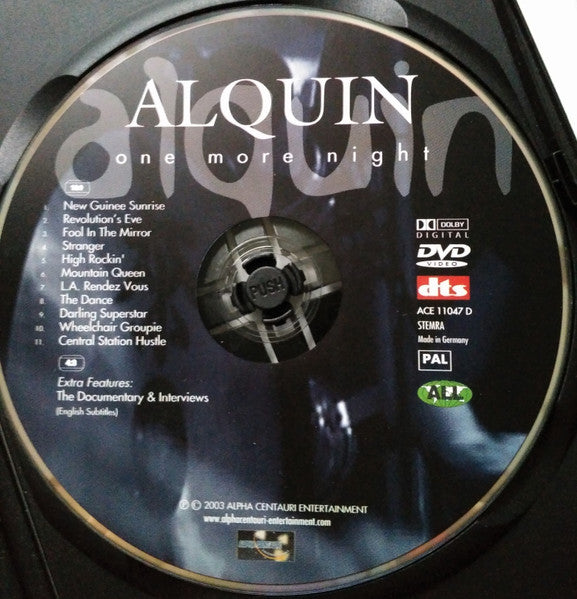 Alquin : One More Night (DVD, PAL)