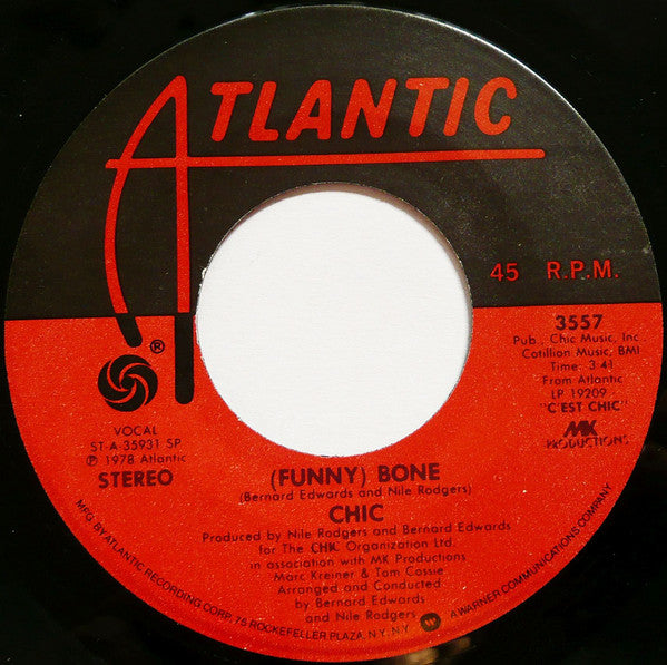 Chic : I Want Your Love b/w (Funny) Bone (7", Spe)