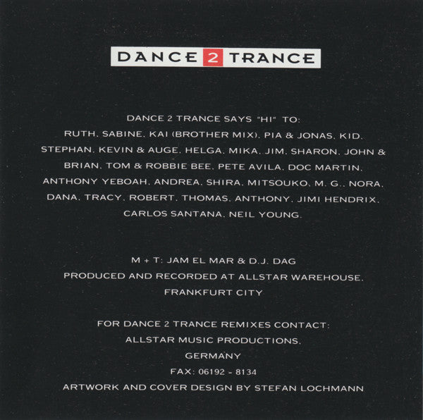 Dance 2 Trance : Moon Spirits (CD, Album)