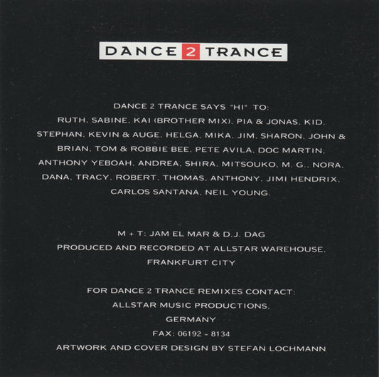 Dance 2 Trance : Moon Spirits (CD, Album)