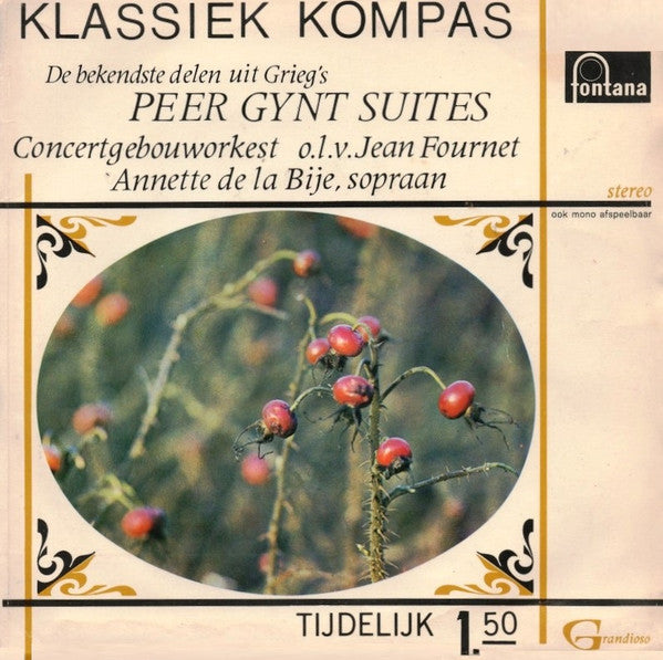 Concertgebouworkest, Jean Fournet, Annette de la Bije : Peer Gynt Suites (7")