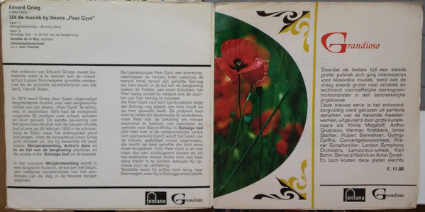Concertgebouworkest, Jean Fournet, Annette de la Bije : Peer Gynt Suites (7")