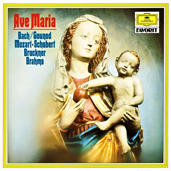 Johann Sebastian Bach / Charles Gounod · Wolfgang Amadeus Mozart · Franz Schubert · Anton Bruckner · Johannes Brahms : Ave Maria (CD, Comp)