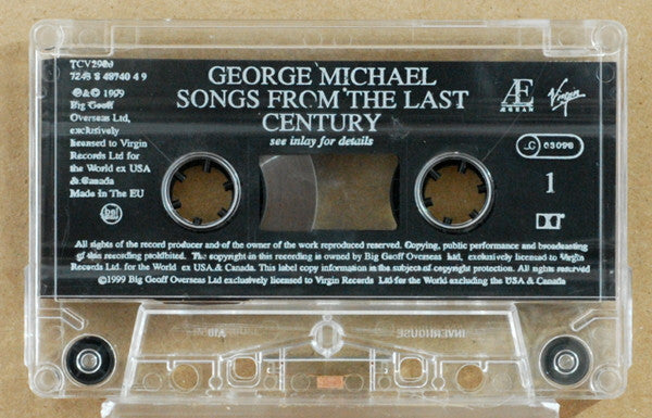 George Michael : Songs From The Last Century (Cass, Album)