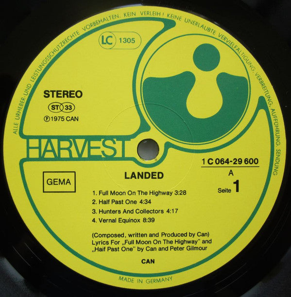 Can : Landed (LP, Album, RE)