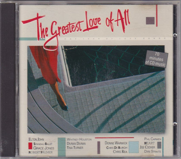 Various : The Greatest Love Of All (One Year Of Love Songs) (CD, Comp)