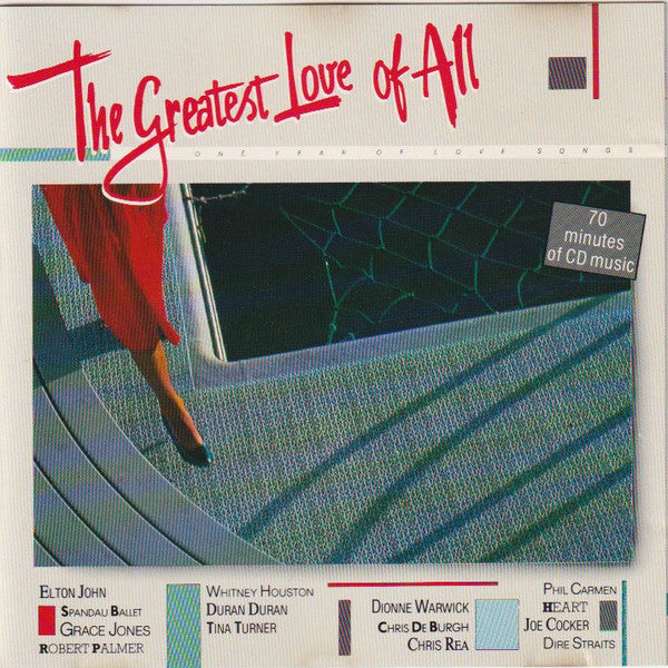 Various : The Greatest Love Of All (One Year Of Love Songs) (CD, Comp)