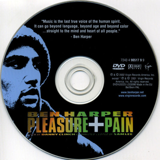 Ben Harper : Pleasure + Pain (DVD-V, PAL)