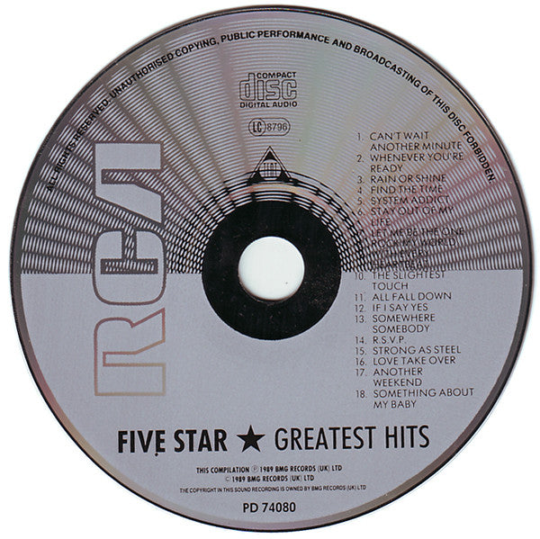 Five Star : Greatest Hits (CD, Comp)