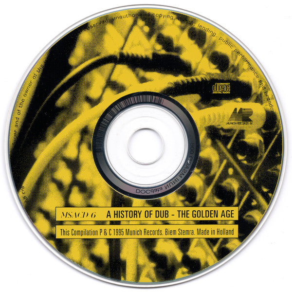 Various : A History Of Dub - The Golden Age (CD, Comp)