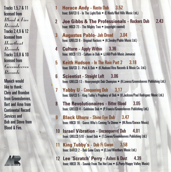 Various : A History Of Dub - The Golden Age (CD, Comp)