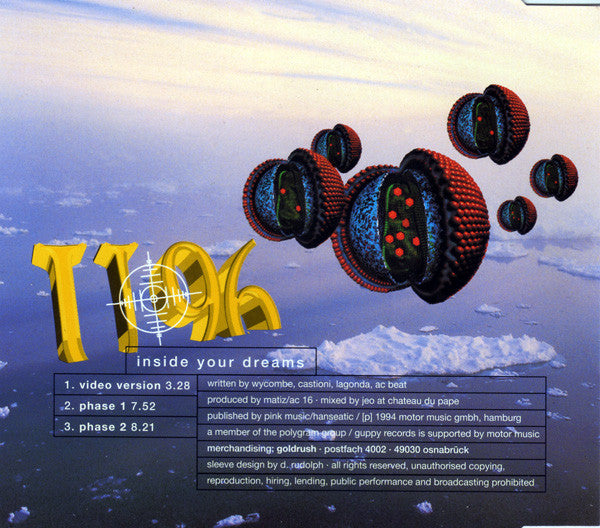 U96 : Inside Your Dreams (CD, Maxi)