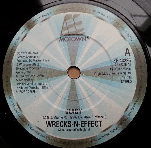 Wrecks-N-Effect : Juicy (7", Single)