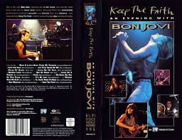 Bon Jovi : Keep The Faith - An Evening With Bon Jovi (VHS)