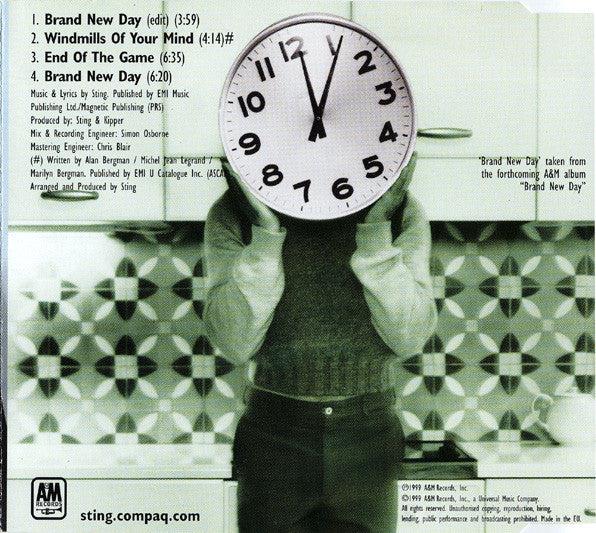 Sting : Brand New Day (CD, Maxi)