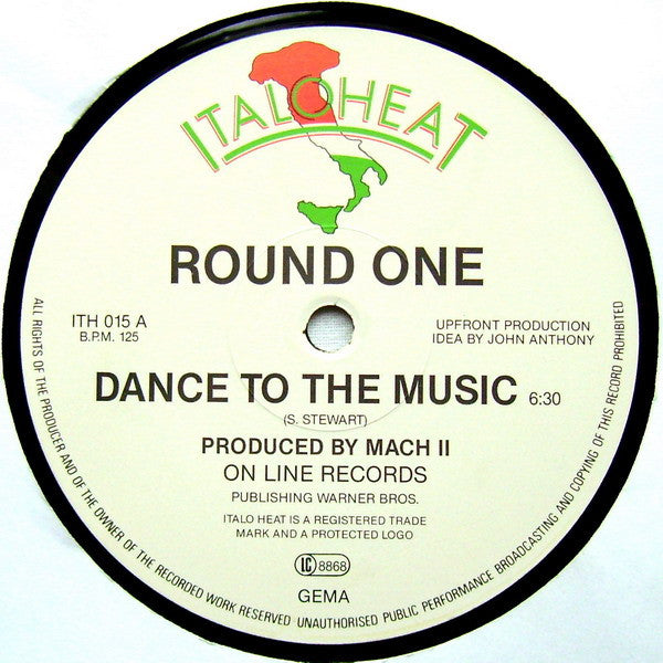 Round One (2) : Dance To The Music (12")