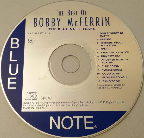 Bobby McFerrin : The Best Of Bobby McFerrin (CD, Comp)