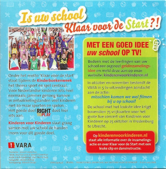 Kinderen voor Kinderen : Klaar Voor De Start (CD, Single, Promo)