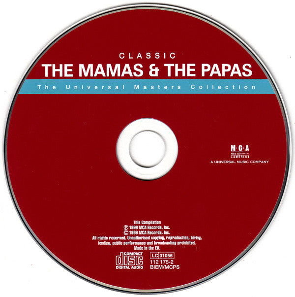 The Mamas & The Papas : Classic The Mamas & The Papas (CD, Comp, RM)