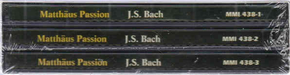 Johann Sebastian Bach - Holland Boys Choir, Dutch Baroque Orchestra, Pieter Jan Leusink : Matthäus Passion (3xCD, Album)