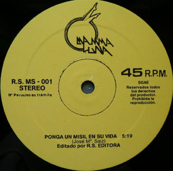 D.J. Ventura Mr. Backer : Simplemente Un D.J. (12")