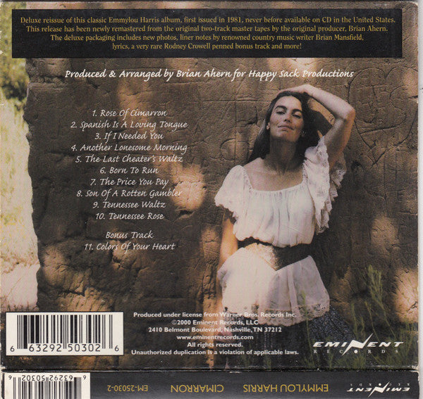 Emmylou Harris : Cimarron (CD, Album, RE)