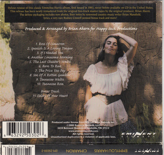 Emmylou Harris : Cimarron (CD, Album, RE)