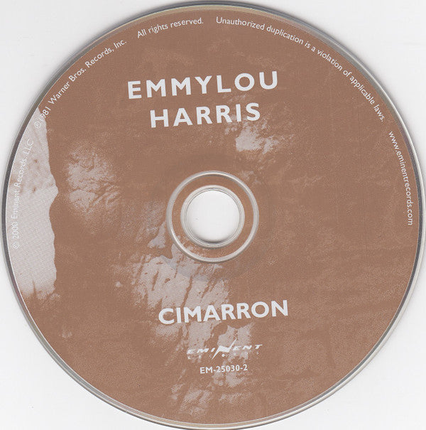 Emmylou Harris : Cimarron (CD, Album, RE)