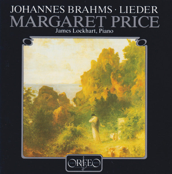 Johannes Brahms - Margaret Price, James Lockhart : Lieder (CD, RP)