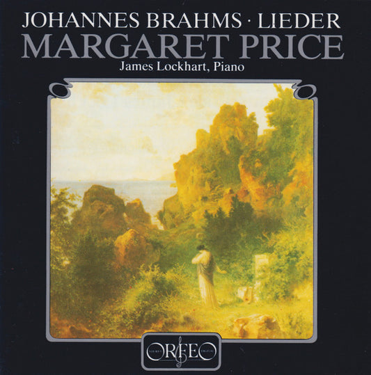 Johannes Brahms - Margaret Price, James Lockhart : Lieder (CD, RP)