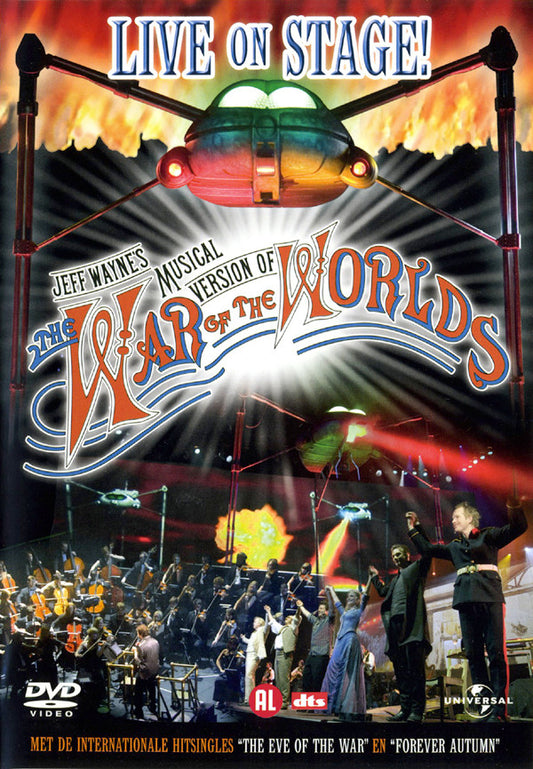 Jeff Wayne : Jeff Wayne's Musical Version Of The War Of The Worlds Live On Stage (DVD, Copy Prot., PAL, DTS)
