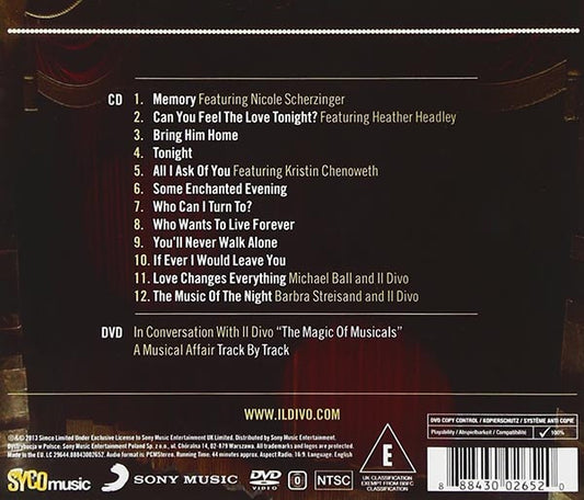 Il Divo : A Musical Affair (CD, Album + DVD-V, Copy Prot., NTSC + Dlx)