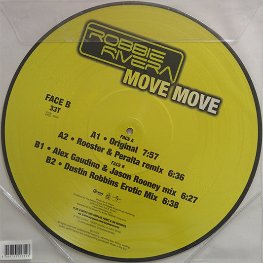 Robbie Rivera : Move Move (12", Pic)
