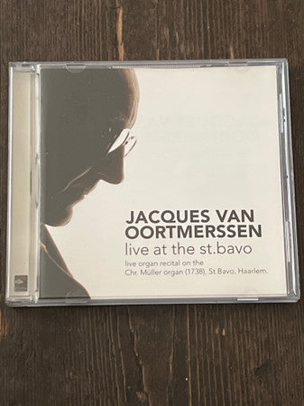 Jacques Van Oortmerssen : Live At The St. Bavo (CD, Album)