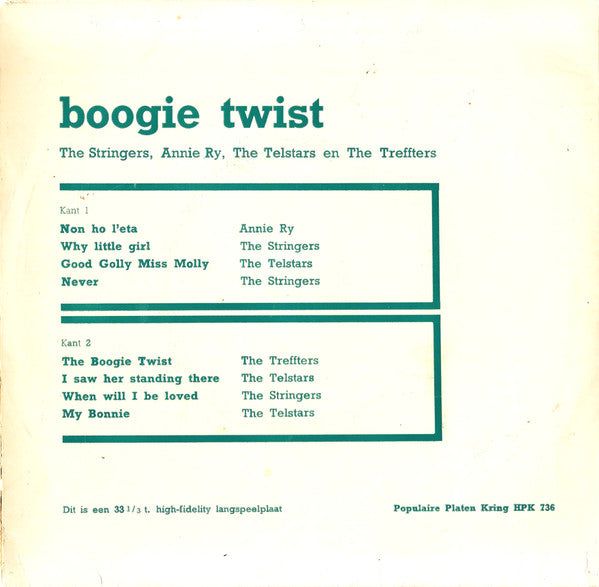 Various : Boogie Twist (7", EP, Mono)