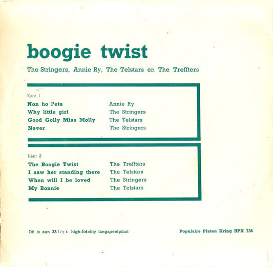 Various : Boogie Twist (7", EP, Mono)